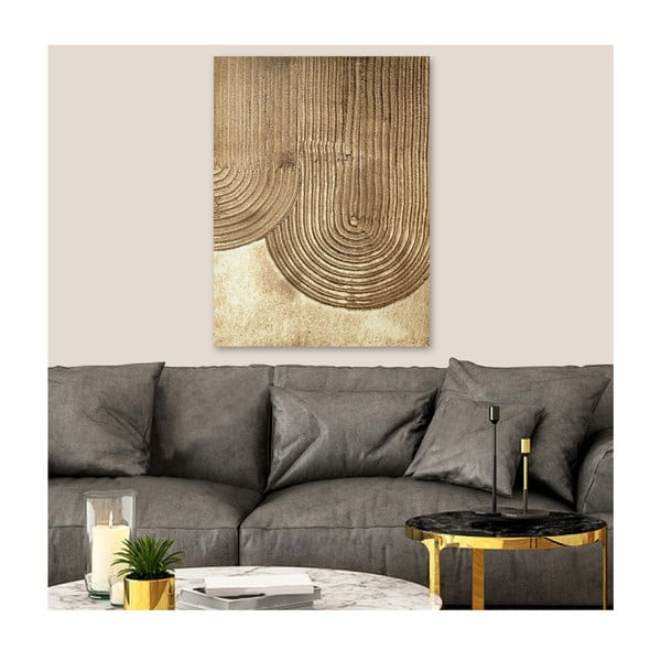 Tablou pictat manual 70x100 cm 3D Canvas – Wallity-image-1