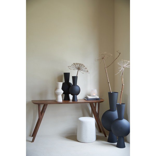 Masă consolă în culoare naturală închisă din lemn de acacia 44x160 cm Quenza – Light & Living-image-1