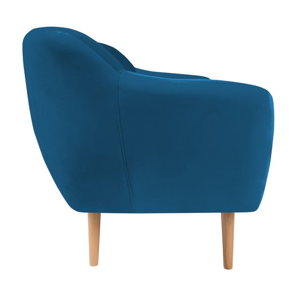 Canapea cu 2 locuri Mazzini Sofas BENITO, albastru-image-2