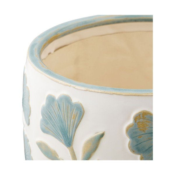 Ghiveci decorativ din ceramică pentru ierburi aromatice handmade ø 22,5 cm – House Nordic-image-4