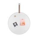 Avizier din metal PT LIVING Perky, ø 50 cm, alb