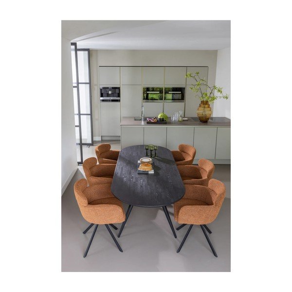 Masă de dining cu blat din lemn de stejar 90x220 cm Tablo – WOOOD-image-2