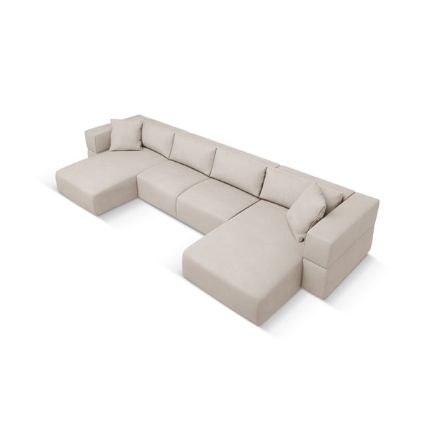 Colțar bej (în formă de "U") Esther – Milo Casa-image-2