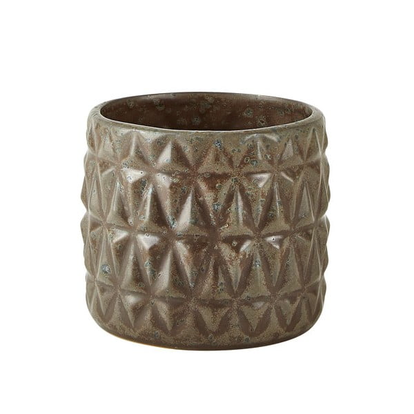 Ghiveci din gresie ceramică Villa Collection, ø 12,5 cm, gri
