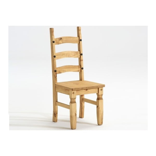 Set 2 scaune din lemn masiv de pin SOB Mexiko