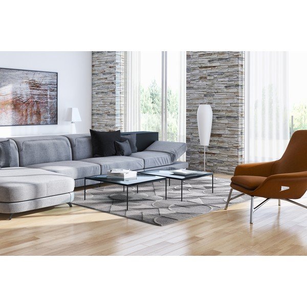 Covor gri-crem 80x160 cm Lori – FD-image-1