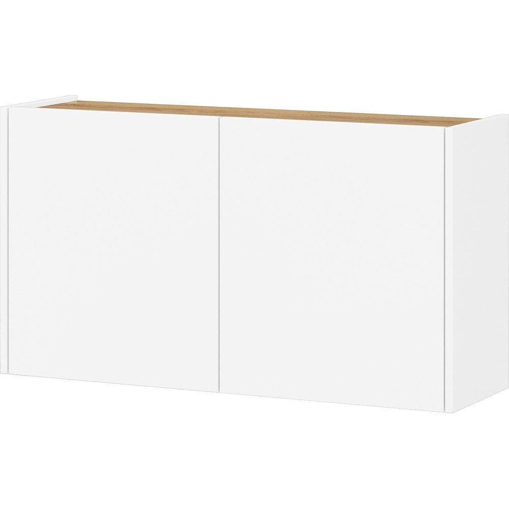 Dulap alb cu aspect de lemn de stejar suspendat 93x52x29 cm Libbiano – Germania