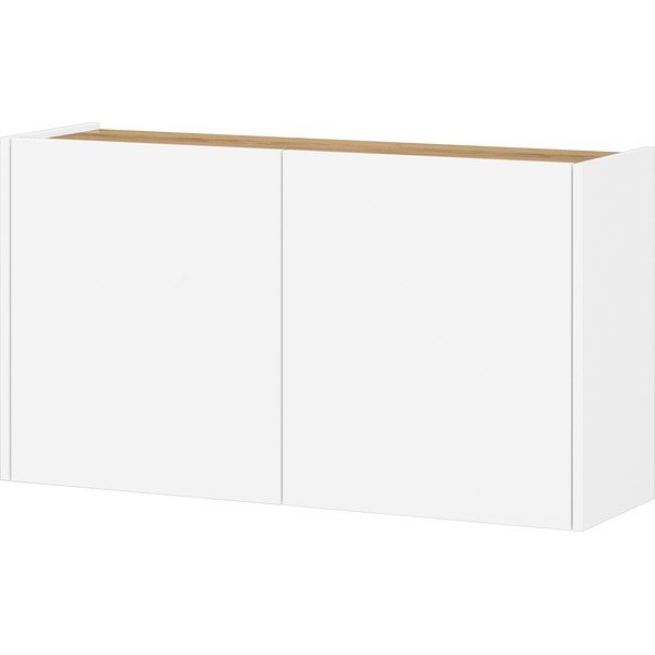 Dulap alb cu aspect de lemn de stejar suspendat 93x52x29 cm Libbiano – Germania