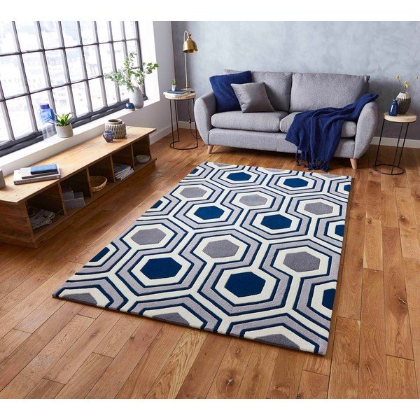 Covor Think Rugs Hong Kong Hexagon, 120 x 170 cm-image-4