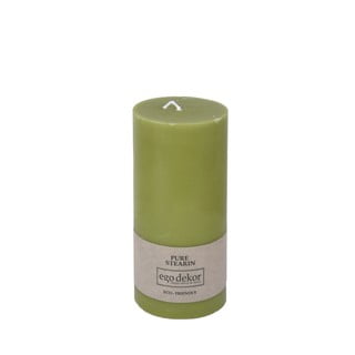 Lumânare Eco candles by Ego dekor Friendly, durată ardere 50 h,verde