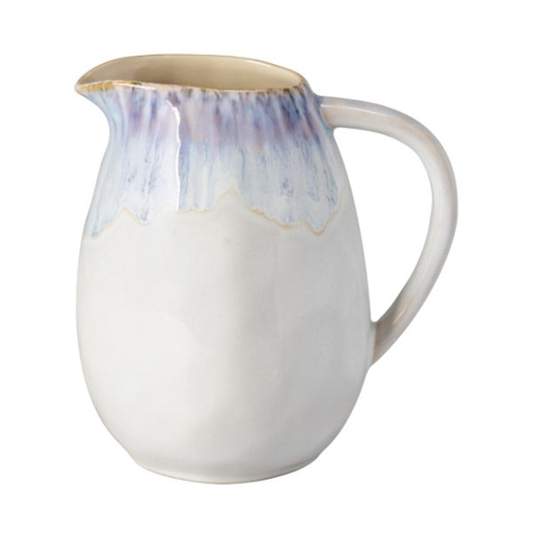 Carafă din gresie ceramică Costa Nova Brisa, 1,8 l, albastru - alb