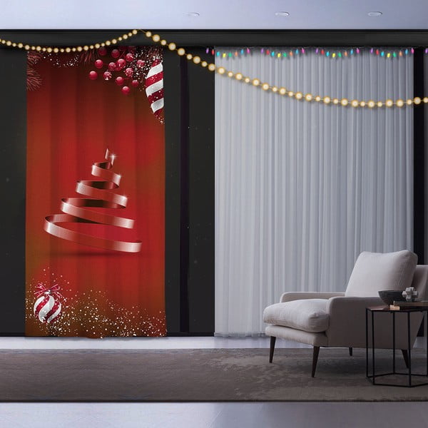 Draperie Crăciun Christmas Ribon Tree, 140 x 260 cm