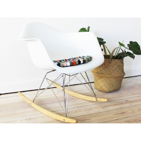 Pernă pentru scaun cu bile din lână Wooldot Ball Chair Pad Multi Pang, ⌀ 39 cm-image-2