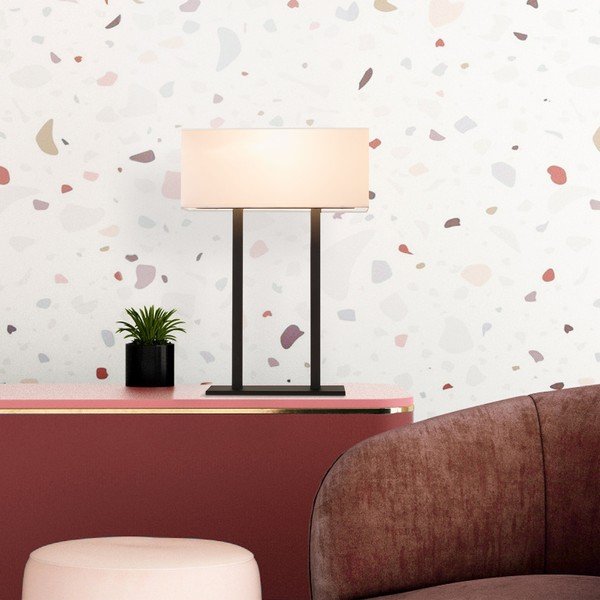 Veioză albă/neagră (înălțime 52 cm) Salihini – Opviq lights-image-3