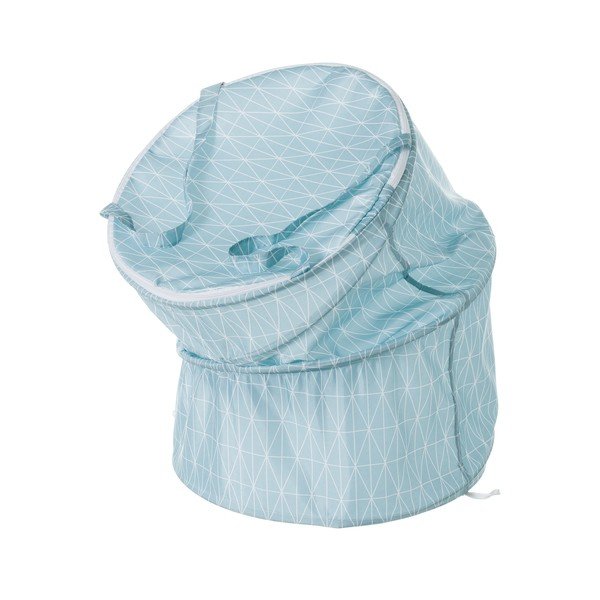 Coș de rufe Unimasa Bobby, 40 cm, albastru-image-2