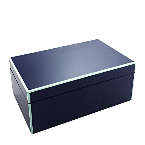 Cutie depozitare a’miou home Secreta, înălțime 8 cm, albastru 