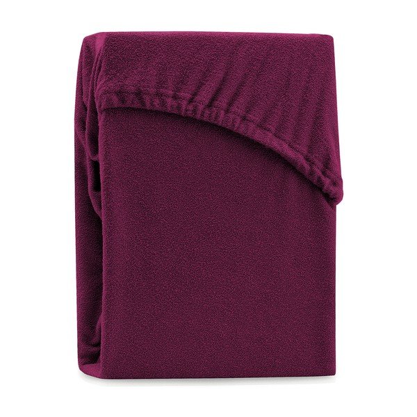 Cearceaf elastic AmeliaHome Ruby, 200 x 120-140 cm, violet-image-2