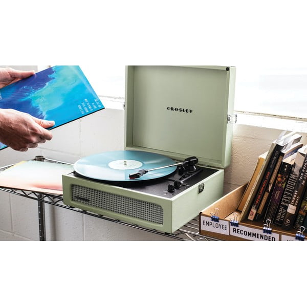 Gramofon Crosley Voyager Sage, verde-image-2