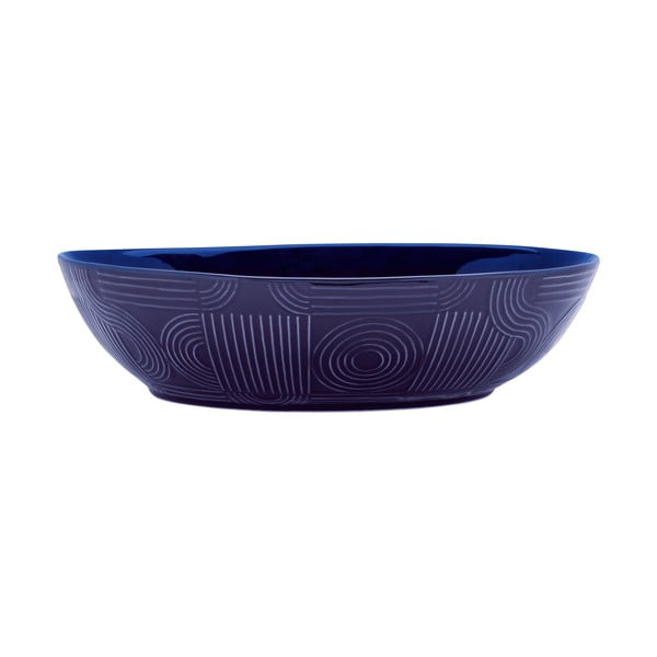Bol de servire albastru închis din ceramică Arc – Maxwell & Williams