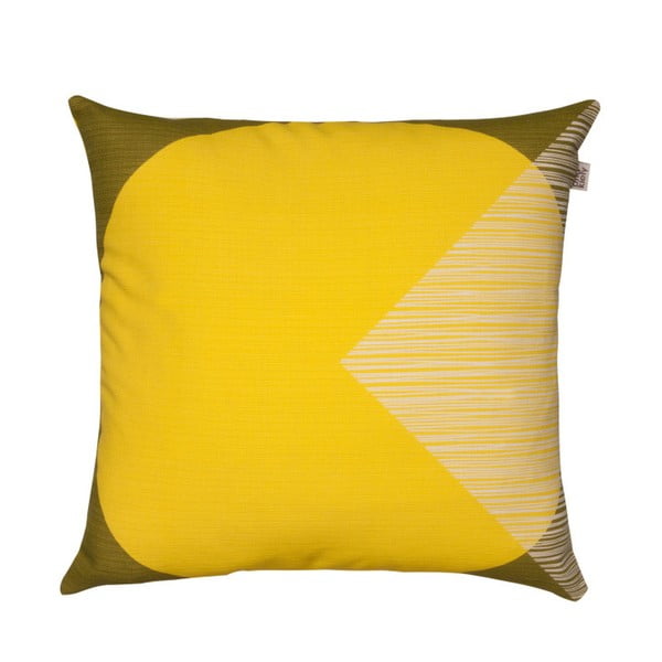 Pernă Orla Kiely OK Cushion, 45 x 45 cm, galben
