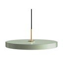 Lustră verde-deschis LED cu abajur din metal ø 43 cm Asteria – UMAGE