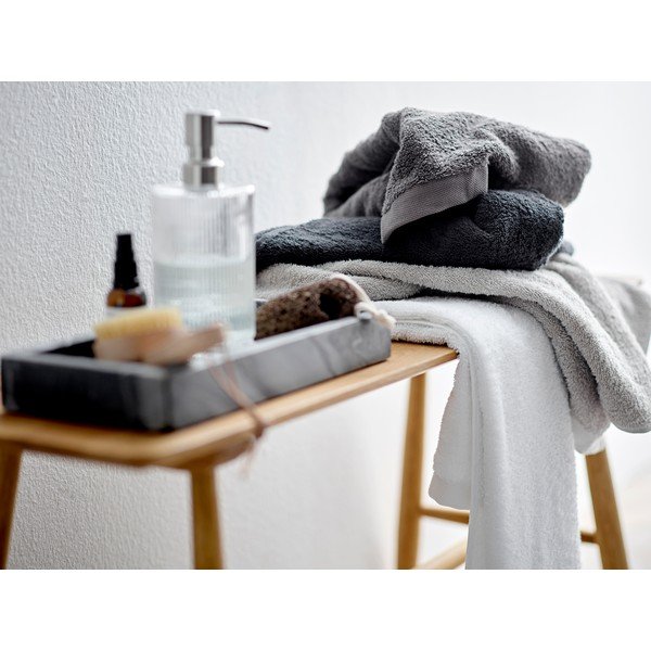 Prosop gri din bumbac organic 70x140 cm Comfort – Södahl-image-1