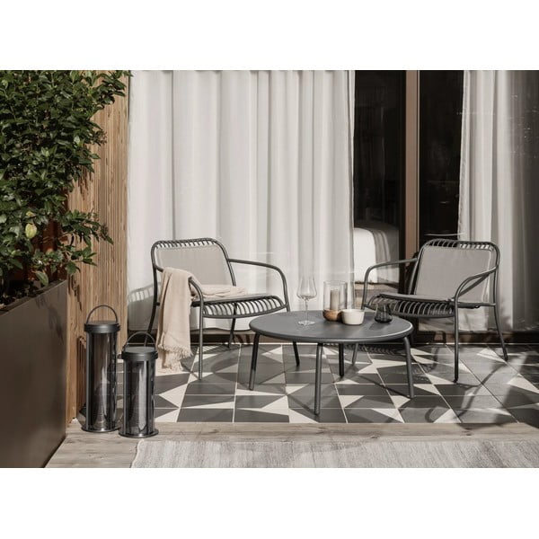 Pernă pentru scaun de grădină gri 45,5x75 cm Yua – Blomus-image-4