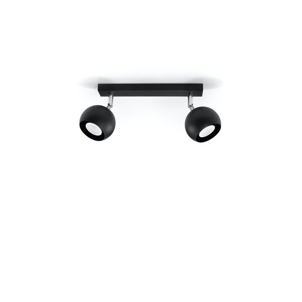 Plafonieră Sollux Ollo, negru-image-2