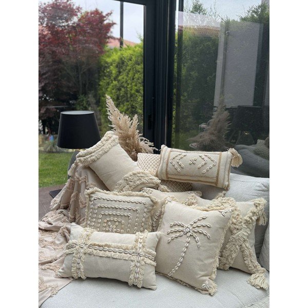 Față de pernă din bumbac 43x43 cm Seashells – Mioli Decor-image-3