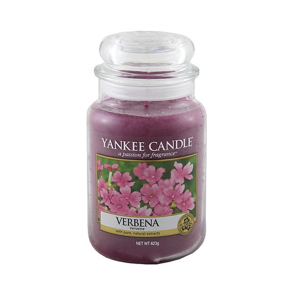 Lumânare parfumată Yankee Candle Verbena, timp de ardere 110 - 150 ore