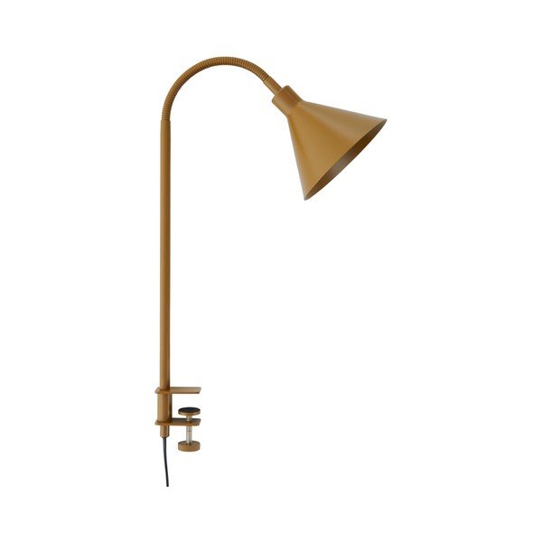 Veioză maro cu structură flexibilă/cu clemă din metal (înălțime 50 cm) Flexi Torino – Ellos Home