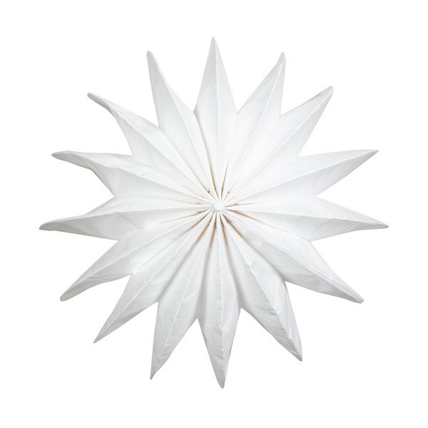 Plafonieră albă cu abajur din hârtie ø 40 cm Dalia – WOOOD