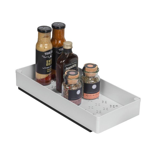 Raft suplimentar alb ajustabil din plastic 17x38,5 cm Simon – Wenko