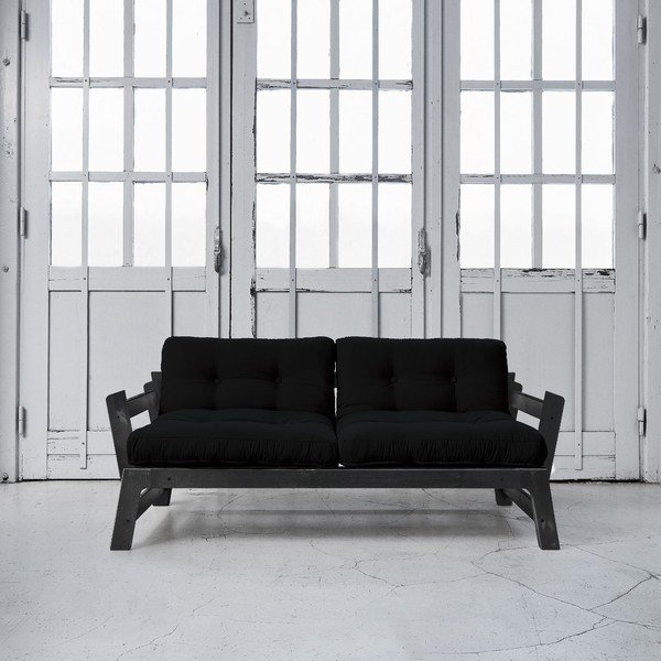 Canapea extensibilă Karup Step Black-image-1