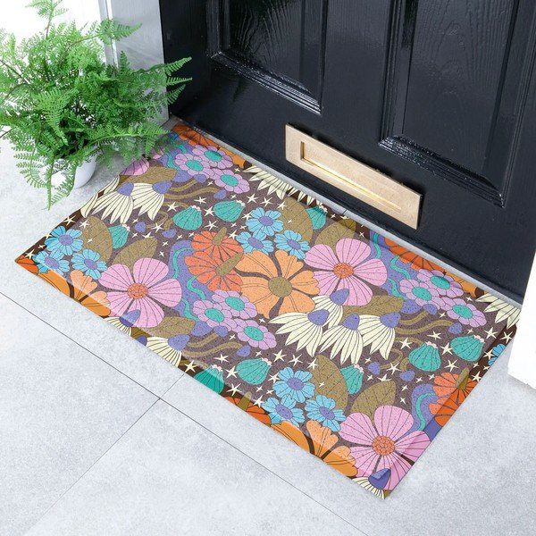 Covoraș de intrare din plastic reciclat 40x70 cm Elizabeth Olwen  – Artsy Doormats-image-2