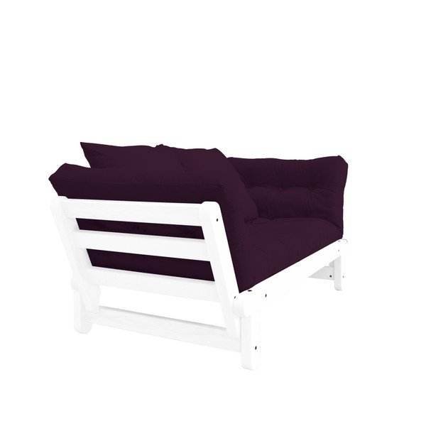 Canapea extensibilă Karup Beat White/Purple Plum-image-4