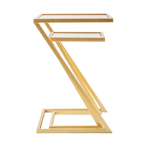 Măsuțe auxiliare cu blat din sticlă 2 buc. 40x40 cm Zet – Mauro Ferretti-image-3