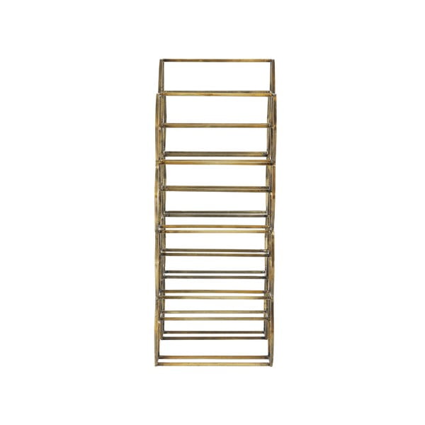 Suport de vinuri din metal bronz pentru 12 sticle Salbris - Light & Living-image-3