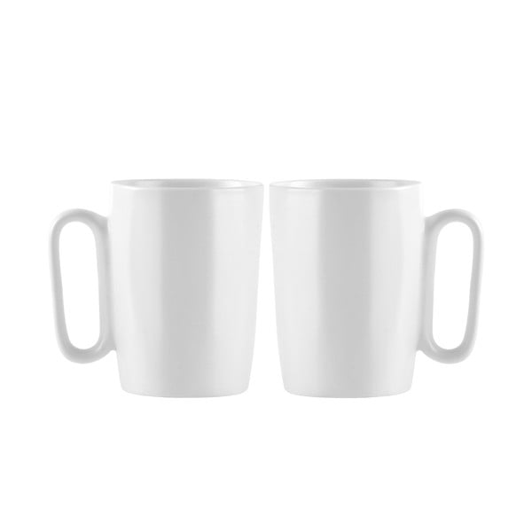 Căni albe 2 buc. din gresie 250 ml Fuori – Vialli Design