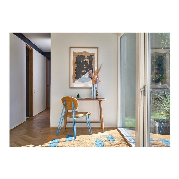 Masă de dining din lemn de stejar 44.5x100 cm Bodo – Villa Collection-image-2