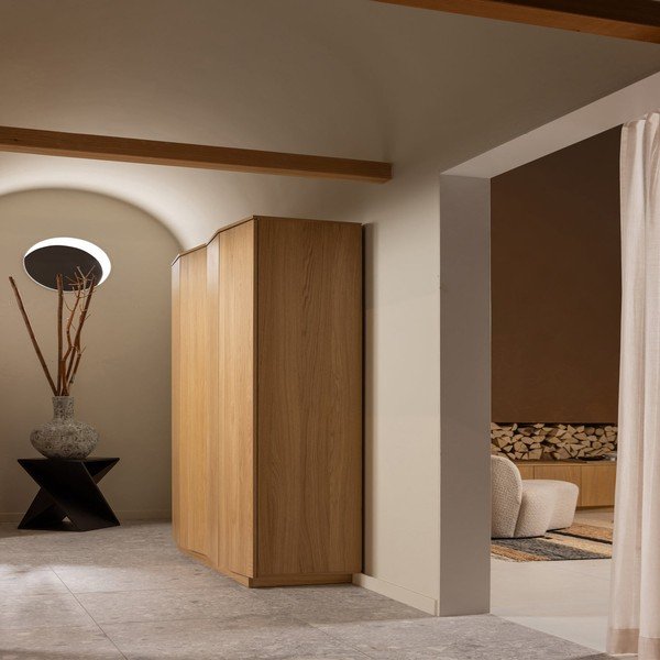 Măsuță auxiliară din lemn de acacia 41x41 cm Ikem – WOOOD-image-1