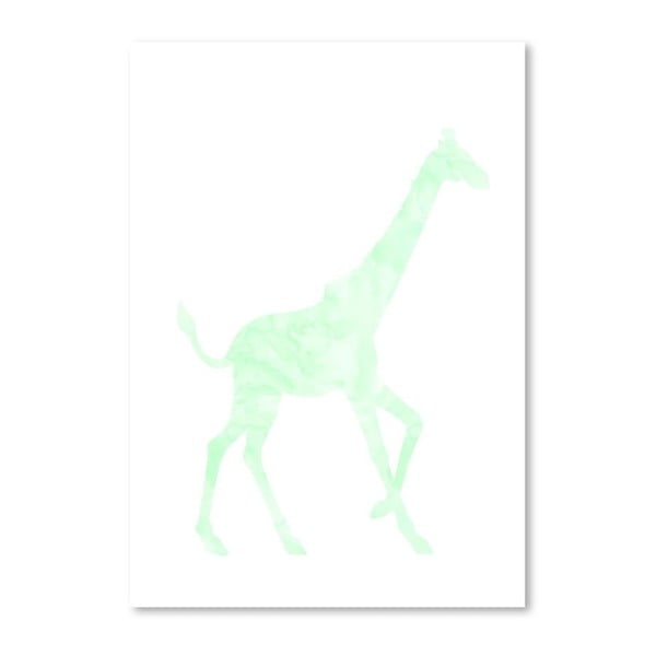 Poster Americanflat Giraffe, 30 x 42 cm
