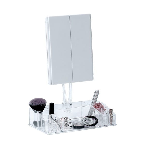 Oglindă cosmetică (3x) cu led/de mărire 34,5x39 cm Fanano – Wenko-image-3