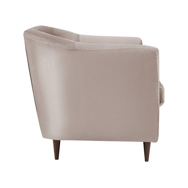 Canapea cu tapițerie din catifea Kooko Home GLAM, bej, 175 cm-image-3