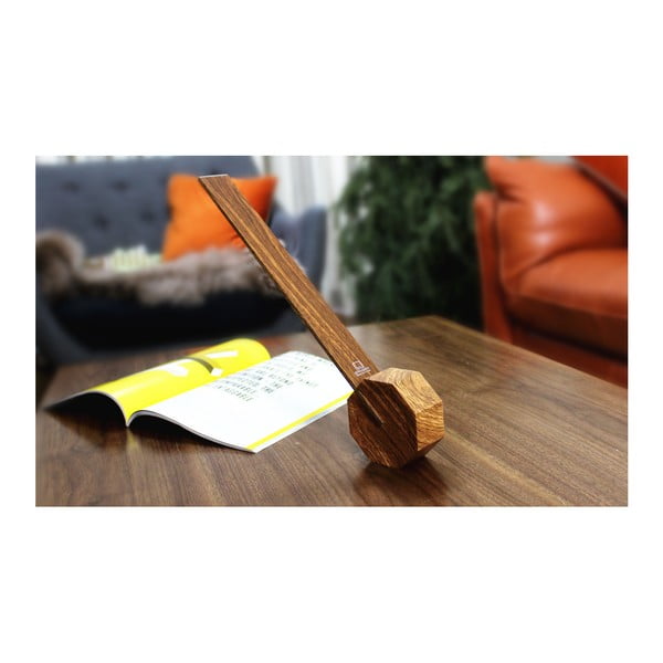 Veioză maro LED (înălțime 38 cm) Octagon One – Gingko-image-3