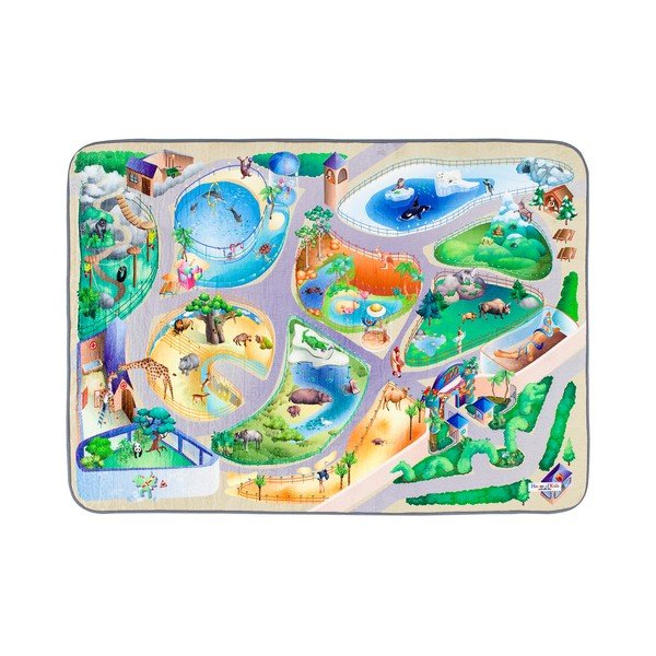 Covor pentru copii MOMA Hero Zoo, 130 x 180 cm