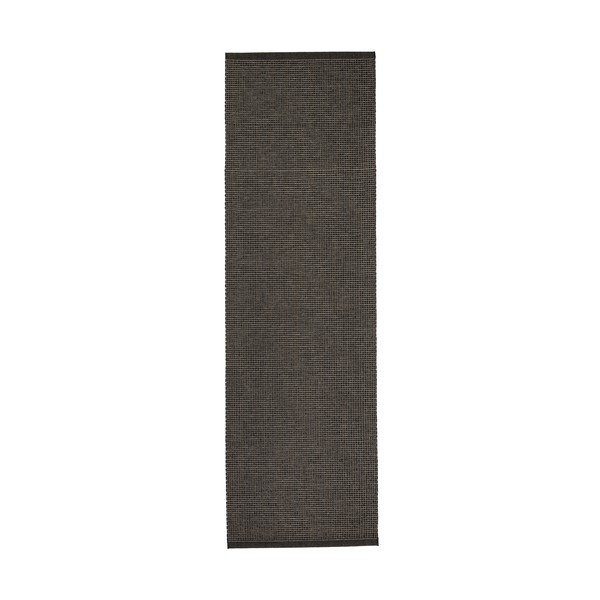 Covor tip traversă pentru interior și exterior gri antracit 70x240 cm Emm Black Linen – Pappelina-image-4