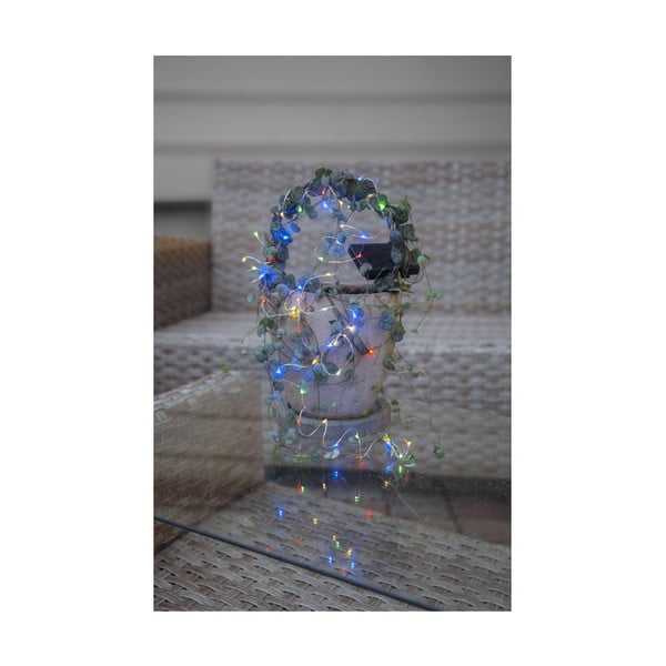 Șirag luminos solar de exterior LED Star Trading Dew Drop, 50 becuri, lungime 5 m-image-4