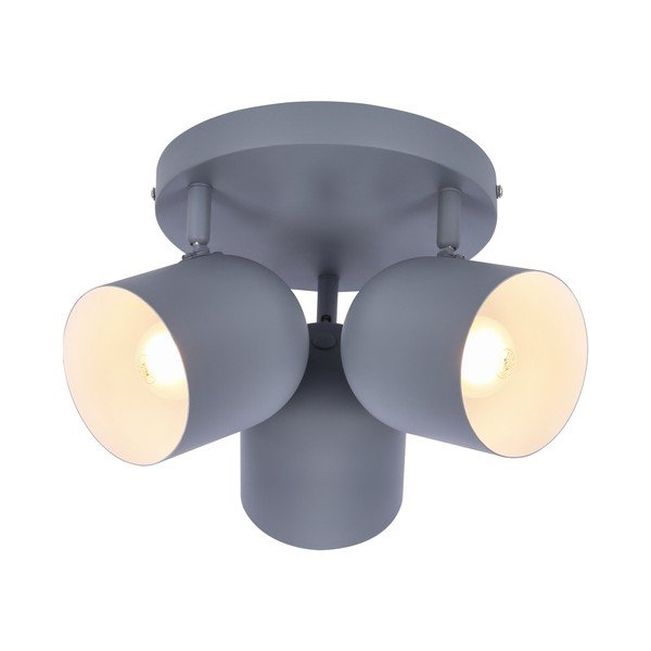 Plafonieră albastru-deschis cu abajur din metal 32x32 cm Azuro – Candellux Lighting-image-3
