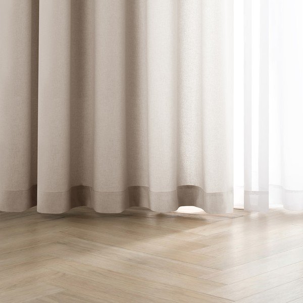 Draperie crem dimout (semi-opacă) Calisto – Filumi-image-3